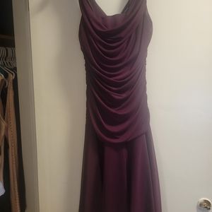 Large purple le chateau dress
